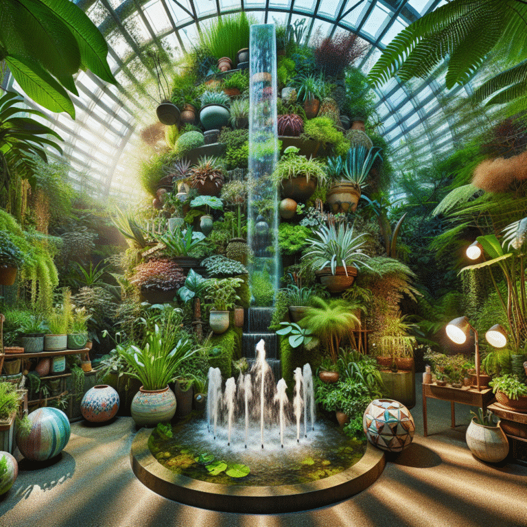 horta interna sem janela