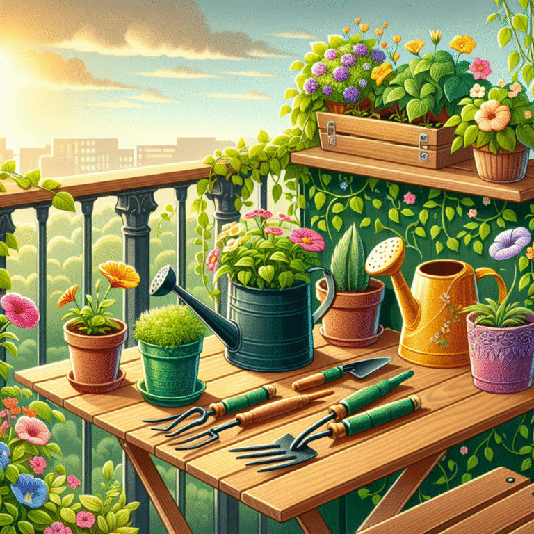 dicas de manutenção para um jardim na varanda