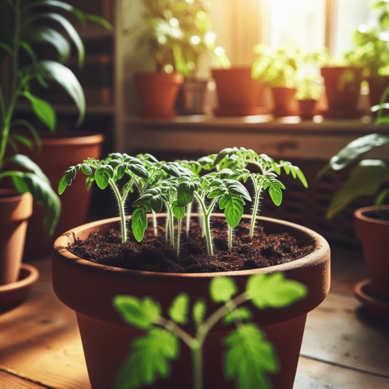como plantar tomates dentro de casa