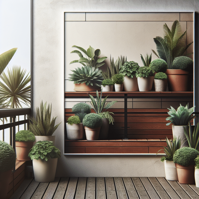 plantas resistentes para varanda