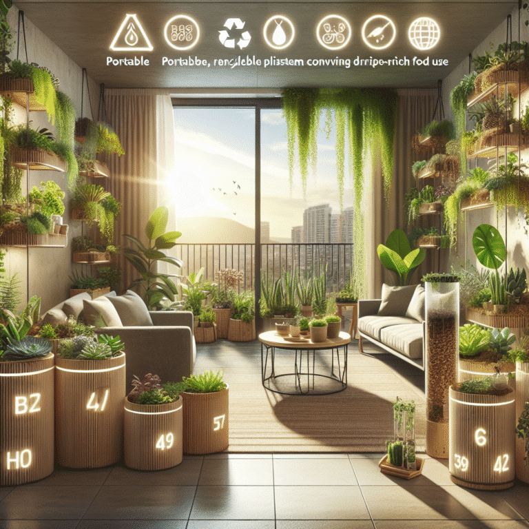 jardinagem ecológica em apartamento: soluções sustentáveis
