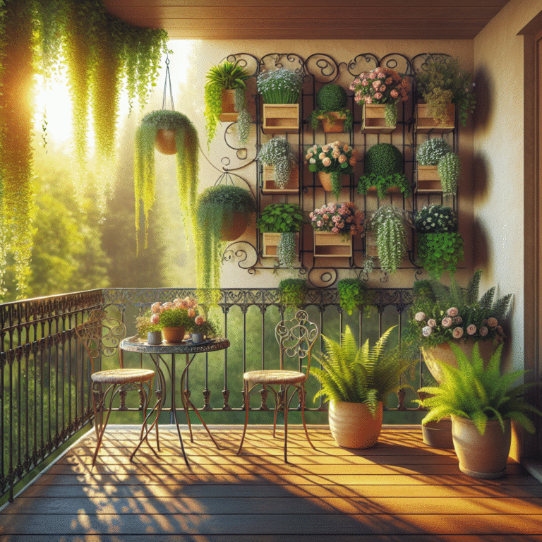 jardim vertical para varanda pequena