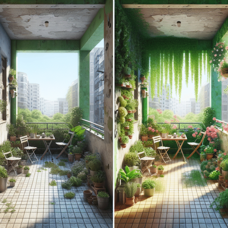 transformando sua varanda em um oásis verde