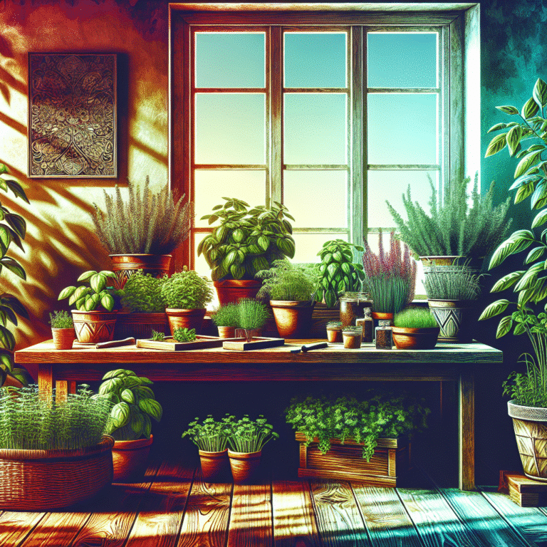 cultivo de temperos dentro de casa