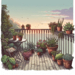 jardim de baixo custo para varanda