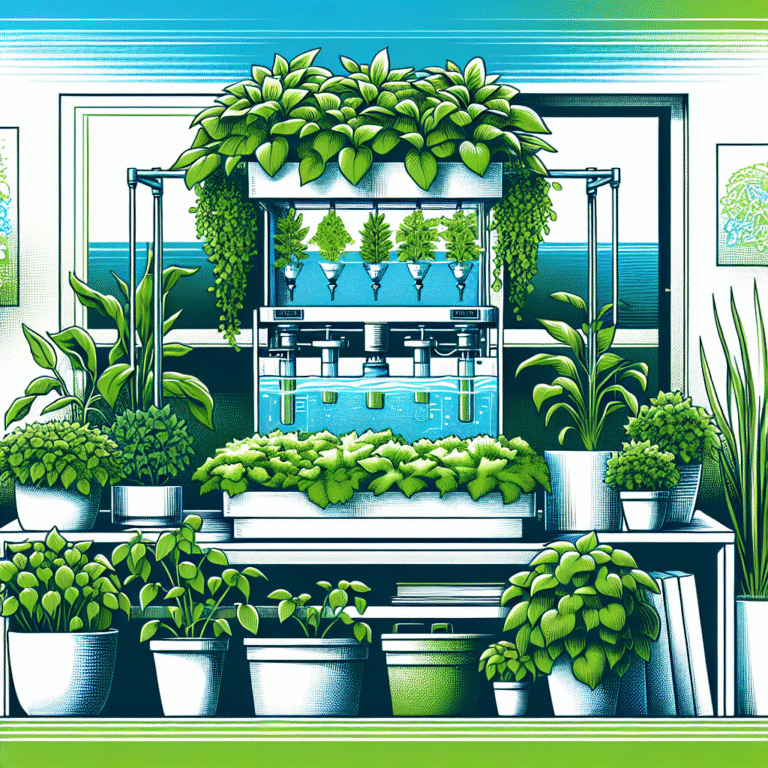 plantas ideais para hidroponia doméstica
