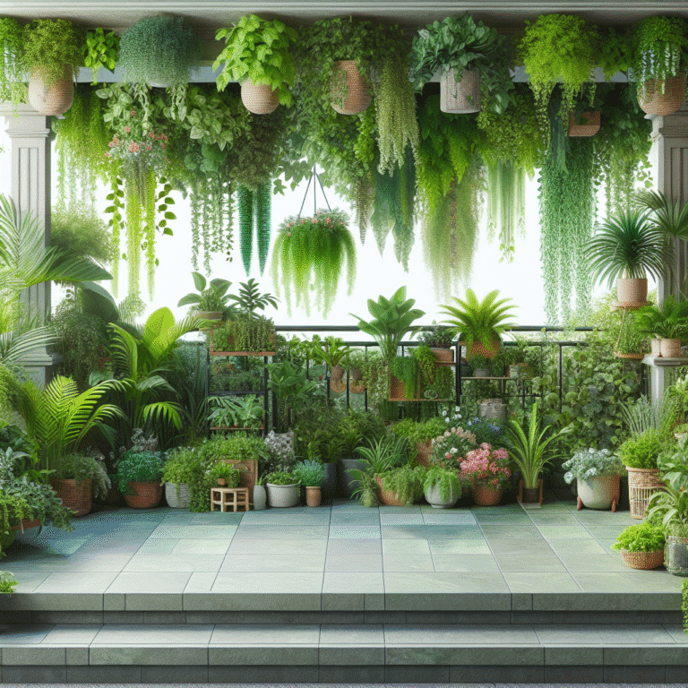ideias de varanda verde