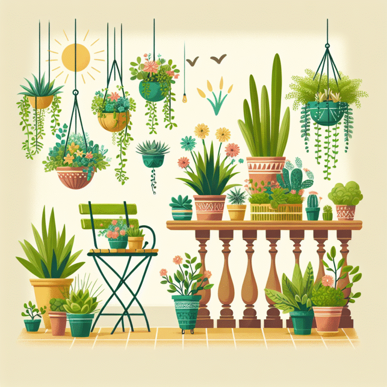 plantas ideais para varanda