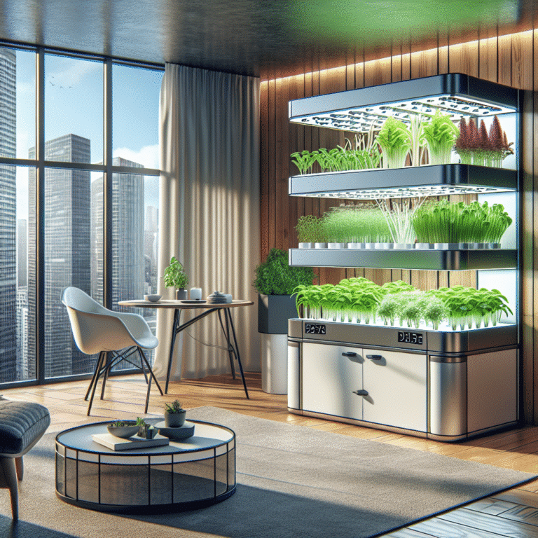 hidroponia para pequenos espaços